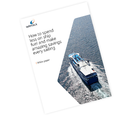 cover white paper How to spend less on ship fuel and make amazing savings every sailing