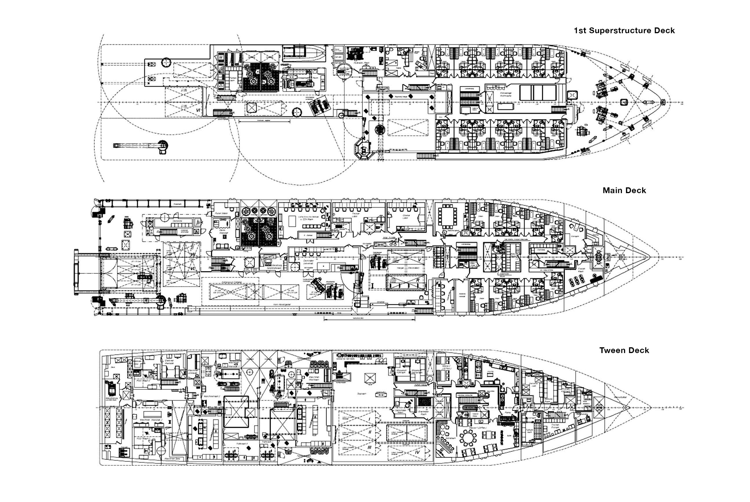 Climate research vessel MARIA S. MERIAN with podded propulsion drives