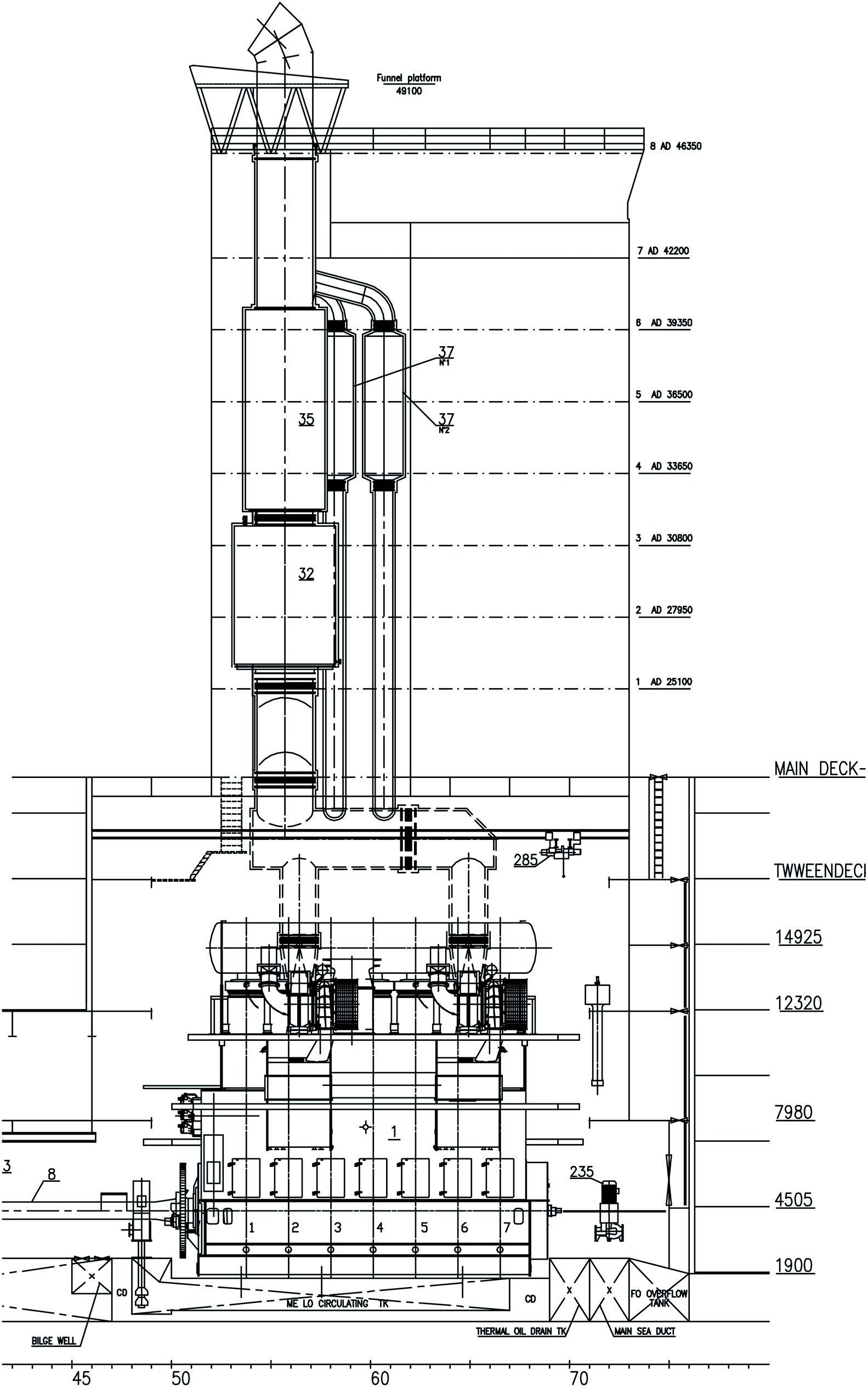 Engine Room Arrangement   Engine Room Arrangement2 