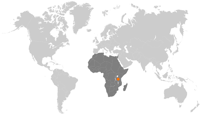 Tanzania map