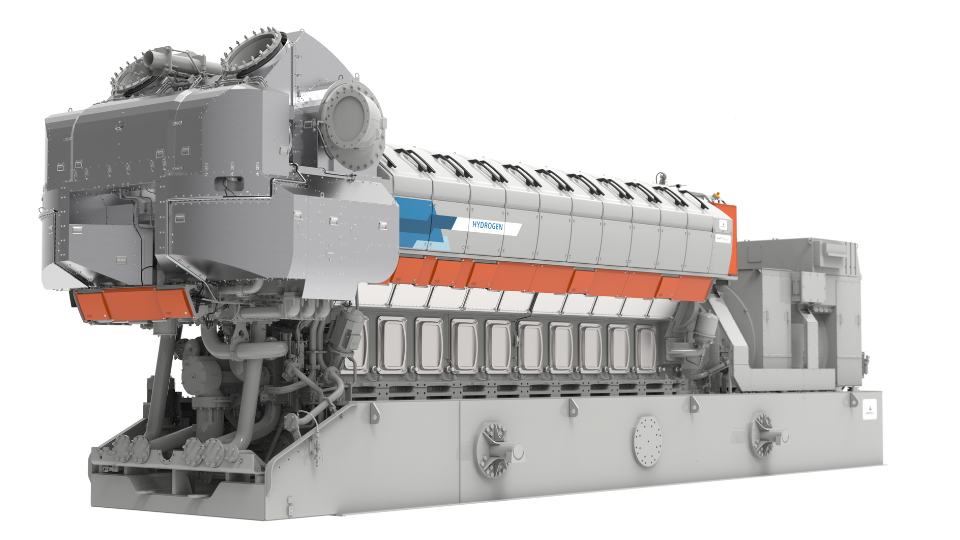 Wärtsilä 31H2 pure hydrogen engine