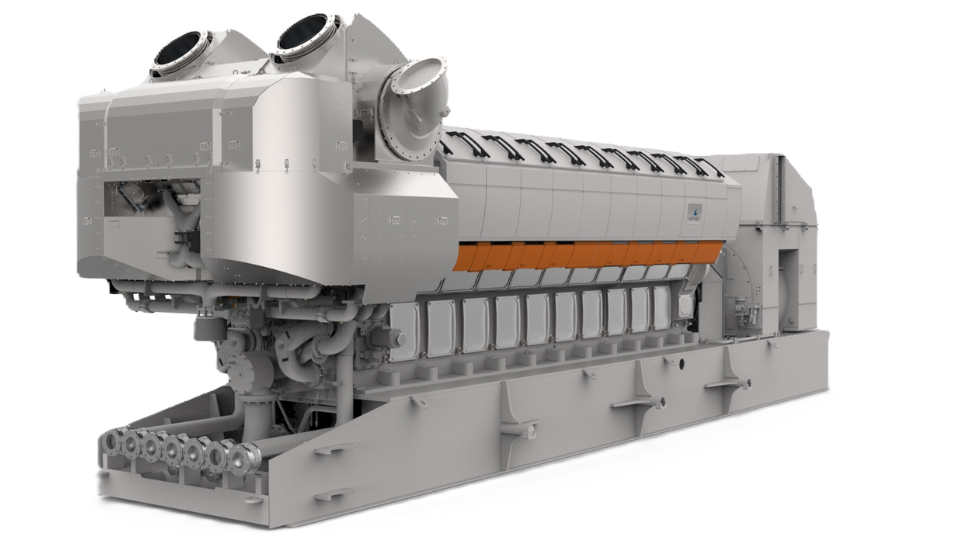 Wärtsilä 31SG-H2 hydrogen-ready engine