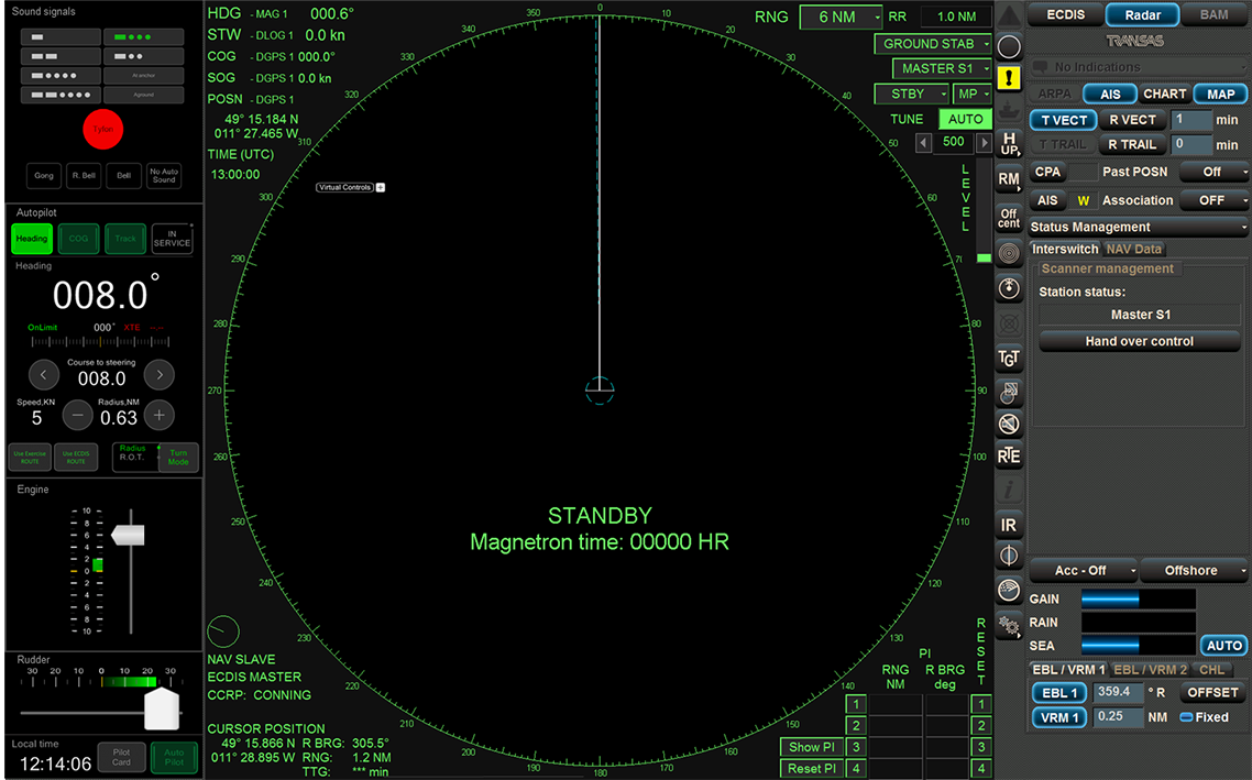 ship radar simulator