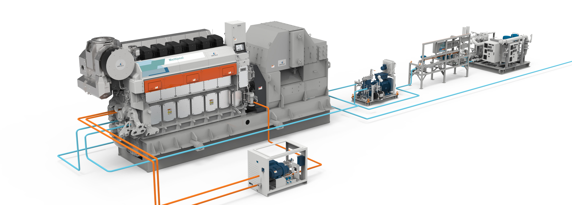 Wärtsilä 32 Methanol Engine